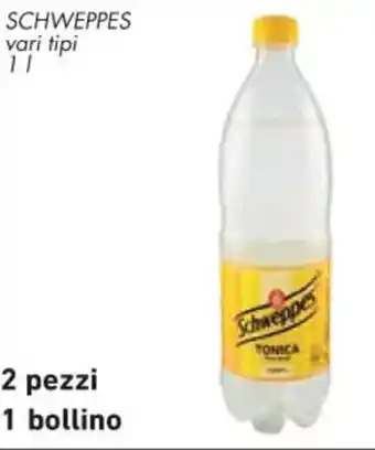 Spazio Conad SCHWEPPES vari tipi 1 l offerta