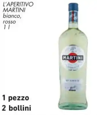 Spazio Conad L'APERITIVO MARTINI bianco, rosso 1 l offerta