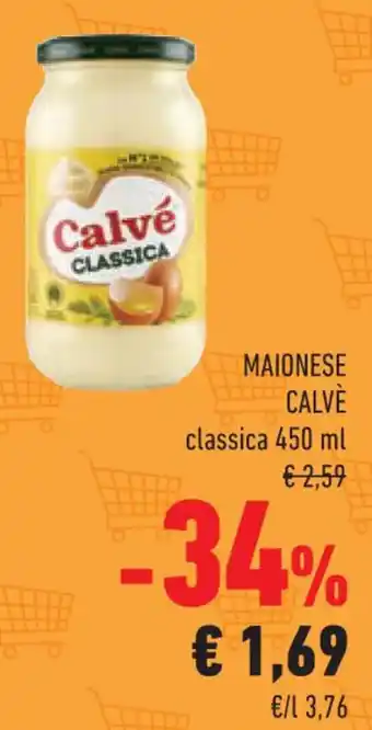 Conad MAIONESE CALVE classica 450 ml offerta