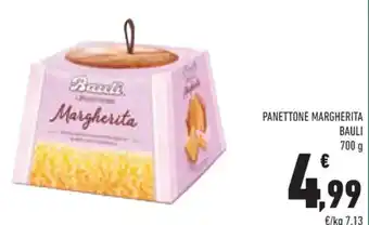 Conad PANETTONE MARGHERITA BAULI 700 g offerta