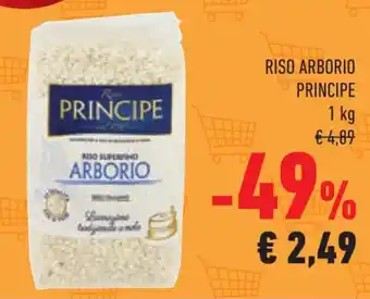 Conad RISO ARBORIO PRINCIPE 1 kg offerta