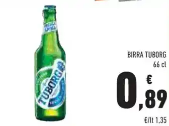 Conad BIRRA TUBORG 66 cl offerta
