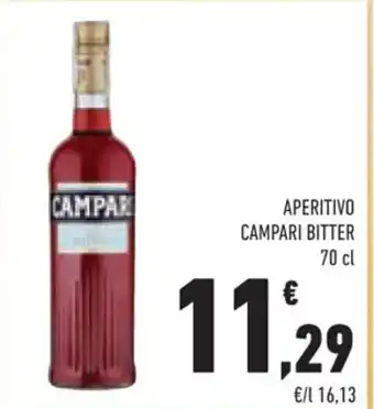 Conad APERITIVO CAMPARI BITTER 70 cl offerta