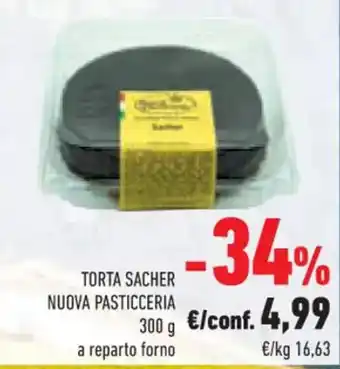 Conad TORTA SACHER NUOVA PASTICCERIA 300 g offerta