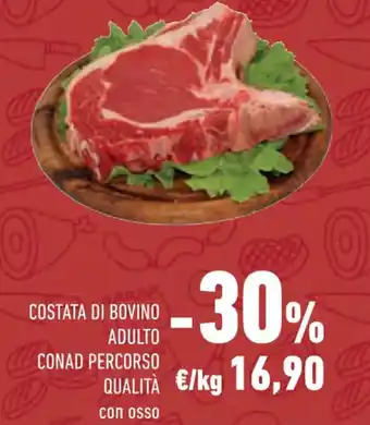 Conad COSTATA DI BOVINO ADULTO CONAD PERCORSO QUALITÀ offerta