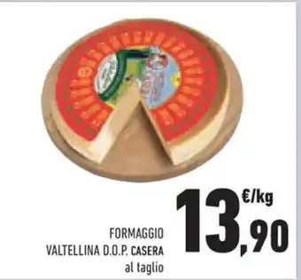 Conad FORMAGGIO VALTELLINA D.O.P. CASERA offerta