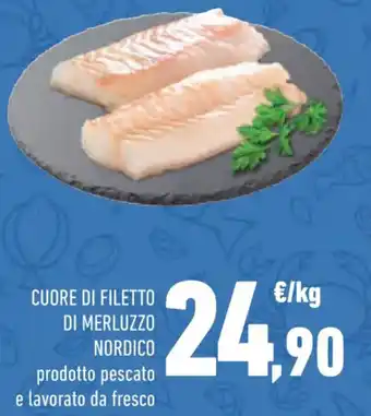 Conad CUORE DI FILETTO DI MERLUZZO NORDICO offerta