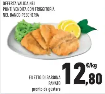 Conad FILETTO DI SARDINA PANATO offerta