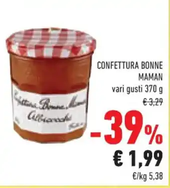 Conad CONFETTURA BONNE MAMAN vari gusti 370 g offerta