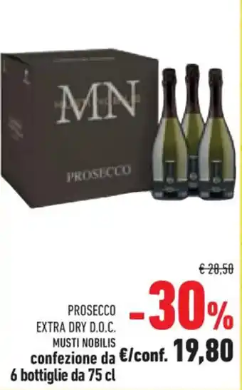 Conad PROSECCO EXTRA DRY D.O.C. offerta