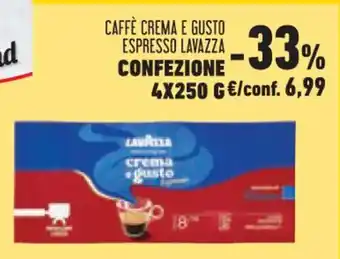 Conad CAFFÈ CREMA E GUSTO ESPRESSO LAVAZZA offerta