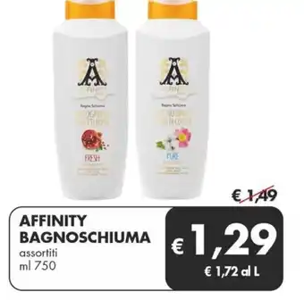 MD Discount AFFINITY BAGNOSCHIUMA assortiti ml 750 offerta