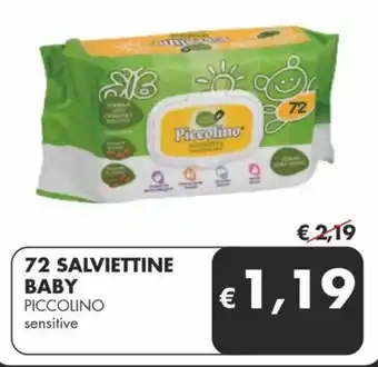 72 SALVIETTINE BABY PICCOLINO