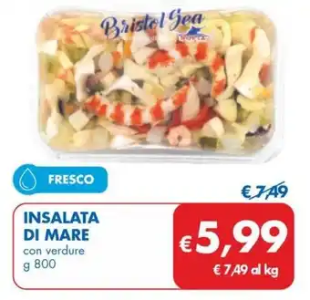 MD Discount INSALATA DI MARE con verdure g 800 offerta