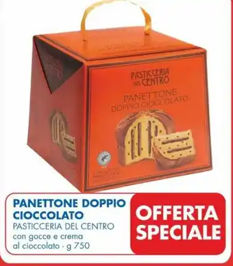PANETTONE DOPPIO CIOCCOLATO g 750