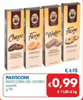 MD Discount PASTICCINI PASTICCERIA DEL CENTRO assortiti g 90 offerta