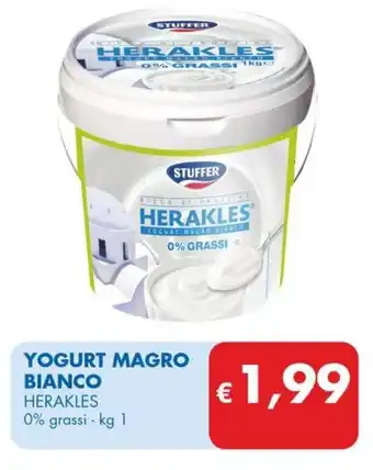 MD Discount YOGURT MACRO BIANCO HERAKLES 1 kg offerta