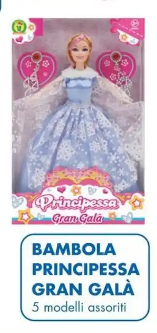 MD Discount BAMBOLA PRINCIPESSA GRAN GALÀ offerta