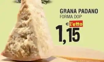 Al Discount GRANA PADANO FORMA DOP offerta