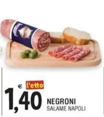 Al Discount NEGRONI SALAME NAPOLI offerta