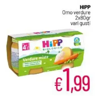 Franzy's HIPP Omo verdure 2x80gr vari gusti offerta