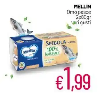 MELLIN Omo pesce 2x80gr vari gusti