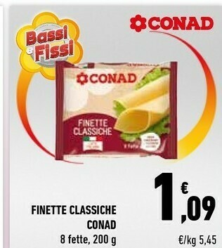 Conad Conad Finette Classiche offerta