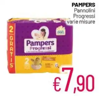 Franzy's PAMPERS Pannolini Progressi varie misure offerta
