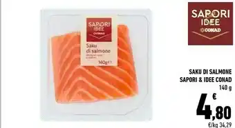 Conad Saku Di Salmone Sapori & Idee offerta