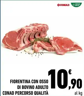 Conad Fiorentina Con Osso Di Bovino Adulto offerta