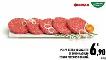Conad Polpa Extra In Svizzere Di Bovino Adulto offerta