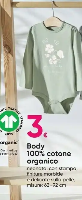 Pepco Body 100% Cotone Organico offerta