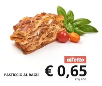 PASTICCIO AL RAGÙ