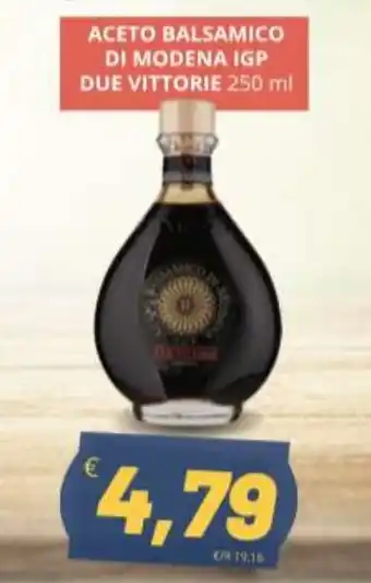 ACETO BALSAMICO DI MODENA IGP DUE VITTORIE 250 ml