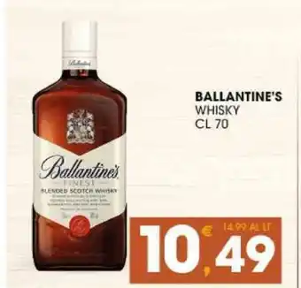 SeBón Supermercati BALLANTINE'S WHISKY CL 70 offerta