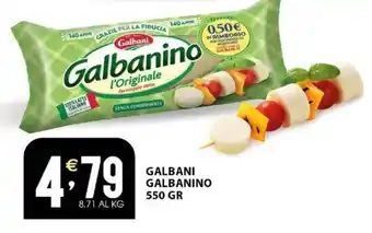 Sisa GALBANI GALBANINO 550 GR offerta