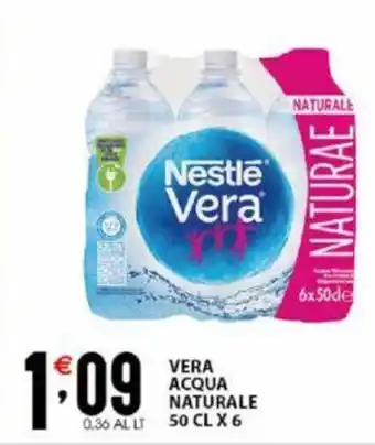 VERA ACQUA NATURALE 50 CL X 6