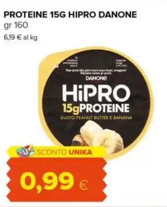 Tigre PROTEINE 15G HIPRO DANONE gr 160 offerta