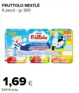 Tigre FRUTTOLO NESTLÉ 6 pezzi - gr 300 offerta
