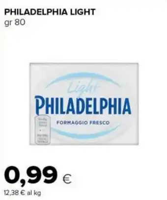 Tigre PHILADELPHIA LIGHT gr 80 offerta