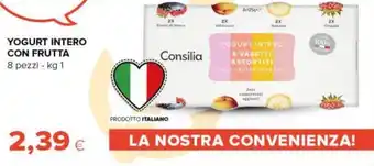 YOGURT INTERO CON FRUTTA 8 pezzi - kg 1