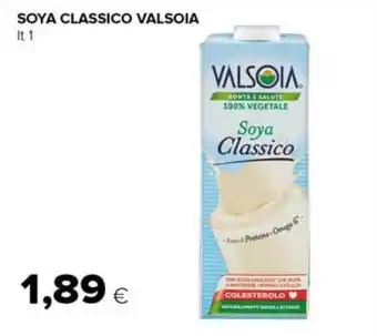 Tigre SOYA CLASSICO VALSOIA lt 1 offerta