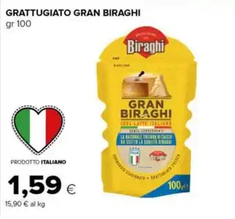 Tigre GRATTUGIATO GRAN BIRAGHI gr 100 offerta