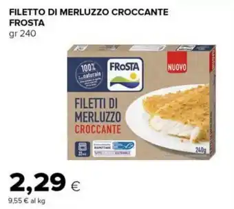 Tigre FILETTO DI MERLUZZO CROCCANTE FROSTA gr 240 offerta