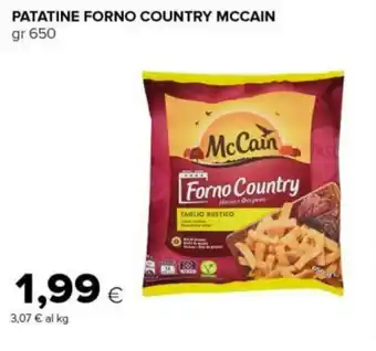 Tigre PATATINE FORNO COUNTRY MCCAIN gr 650 offerta