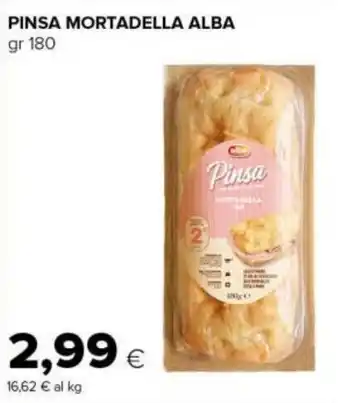 Tigre PINSA MORTADELLA ALBA gr 180 offerta