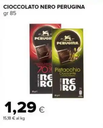 Tigre CIOCCOLATO NERO PERUGINA gr 85 offerta