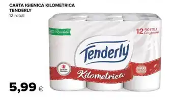 Tigre CARTA IGIENICA KILOMETRICA TENDERLY 12 rotoli offerta