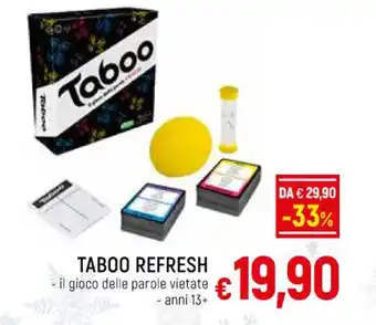 TABOO REFRESH