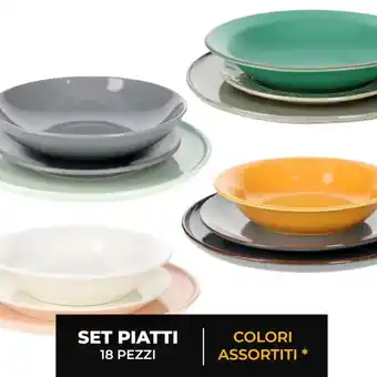 Franzy's Arca servizio piatti 18 pz assortiti offerta